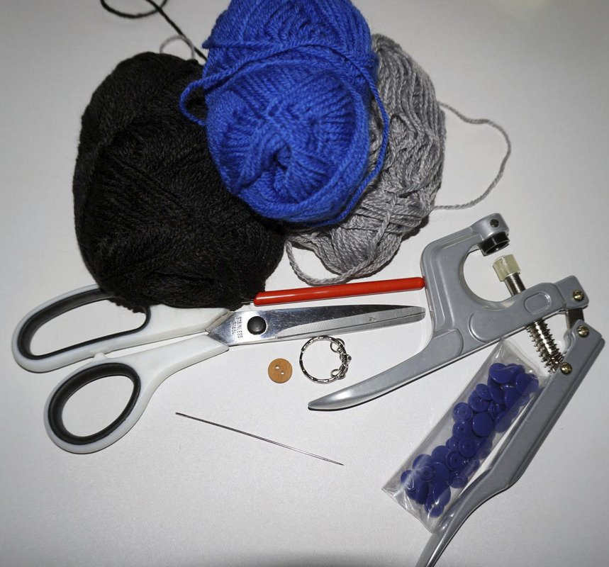 Crochet pattern: pocket dangler Monster purse - Image 4