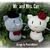 Häkelanleitung Katzenpaar "Mr. and Mrs. Cat"