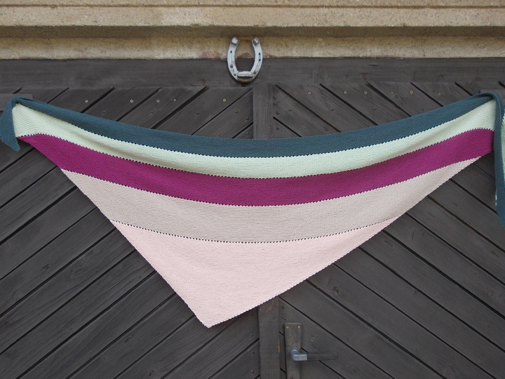 Dreiecktuch "Summer Blues"