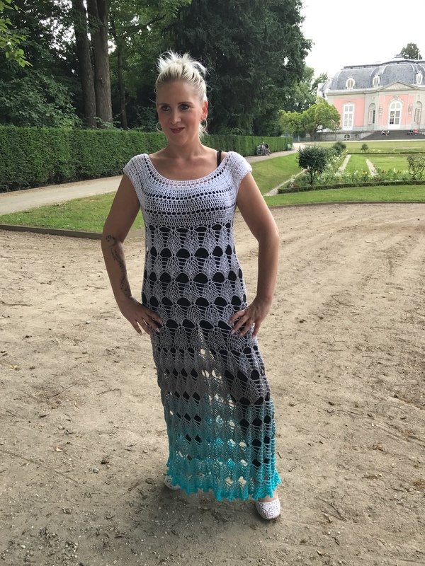 Häkelanleitung Kleid "Melody" - 1 Anleitung-2 Varianten - Bild 3