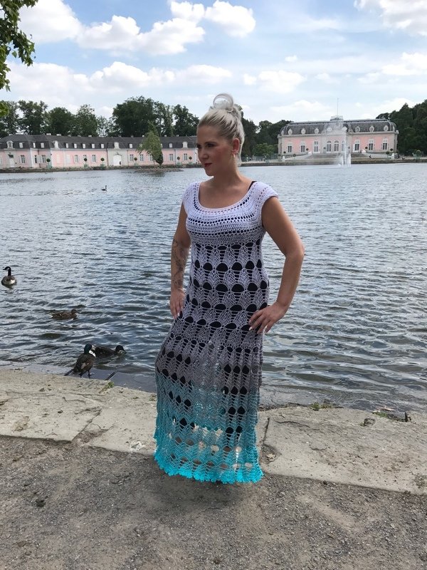 Häkelanleitung Kleid "Melody" - 1 Anleitung-2 Varianten - Bild 5