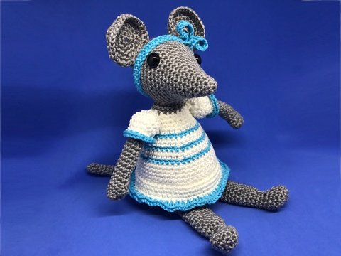 Häkelanleitung für Mary Maus