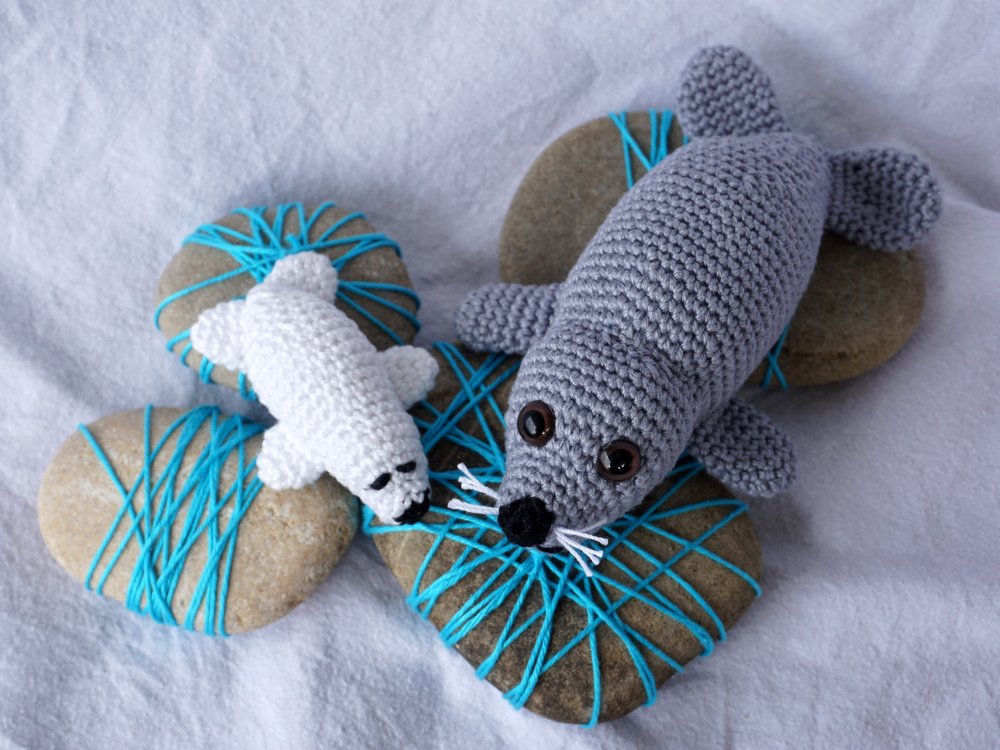 Häkelanleitung Seehunde - Bild 3