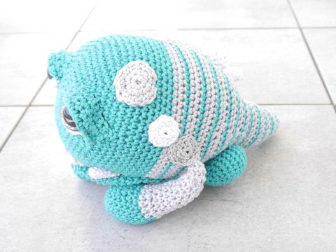 knuffeliges Monster zum Häkeln