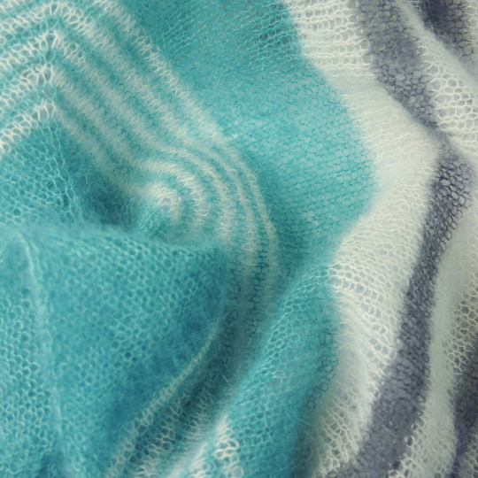 Tuch / Stola / Schal Windseeker Strickanleitung