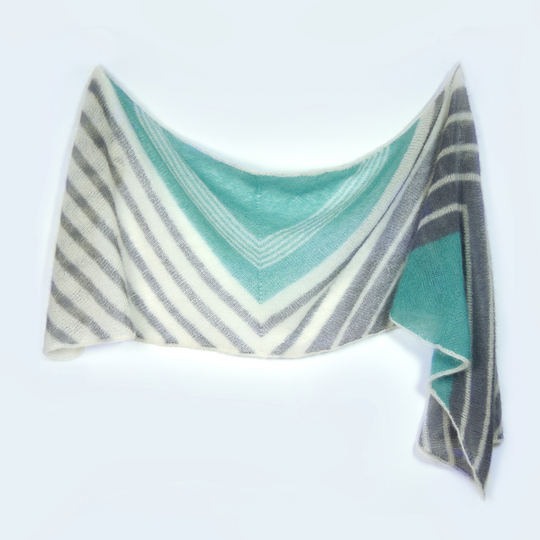 Tuch / Stola / Schal Windseeker Strickanleitung