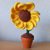 Sonnenblume Häkelanleitung
