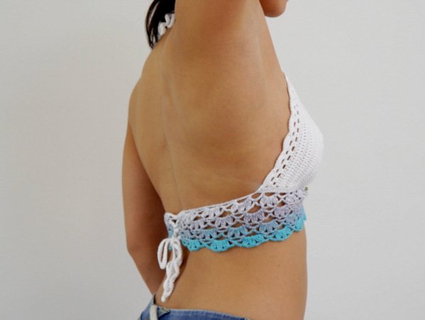 Crochet Pattern - Bikini Top LIZA - No.170E