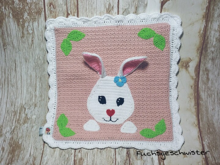 Schmusetuch/Kissen "Häschen Lotta
