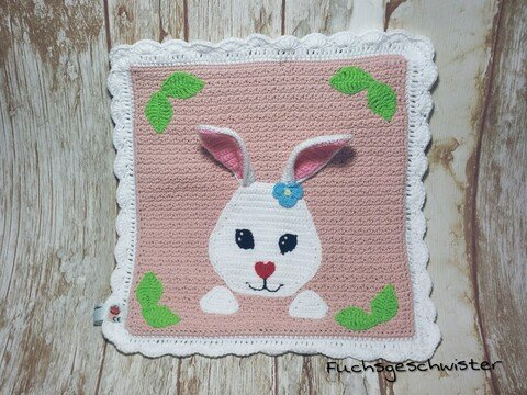 Schmusetuch/Kissen "Häschen Lotta
