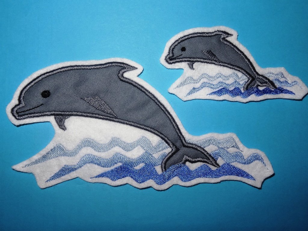 Stickdatei Delfin Delphine - Bild 4