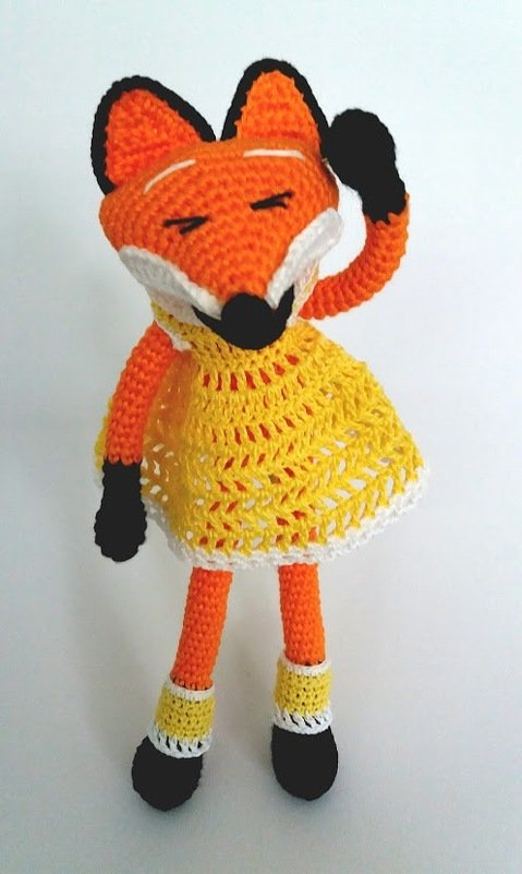 Anleitung Amigurumi „Schlaues Füchslein„  21 cm Groß - Bild 8