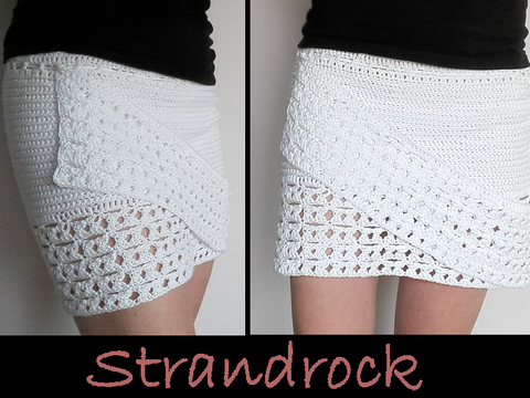 Sommerrock - Strandrock Gr. 36 - 42 Häkelanleitung