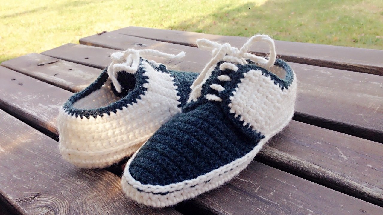 Crochet Slipper Pattern for Men/women and teens, Oxford style Shoes, Us 3-12, crochet house shoes, with video - Image 3