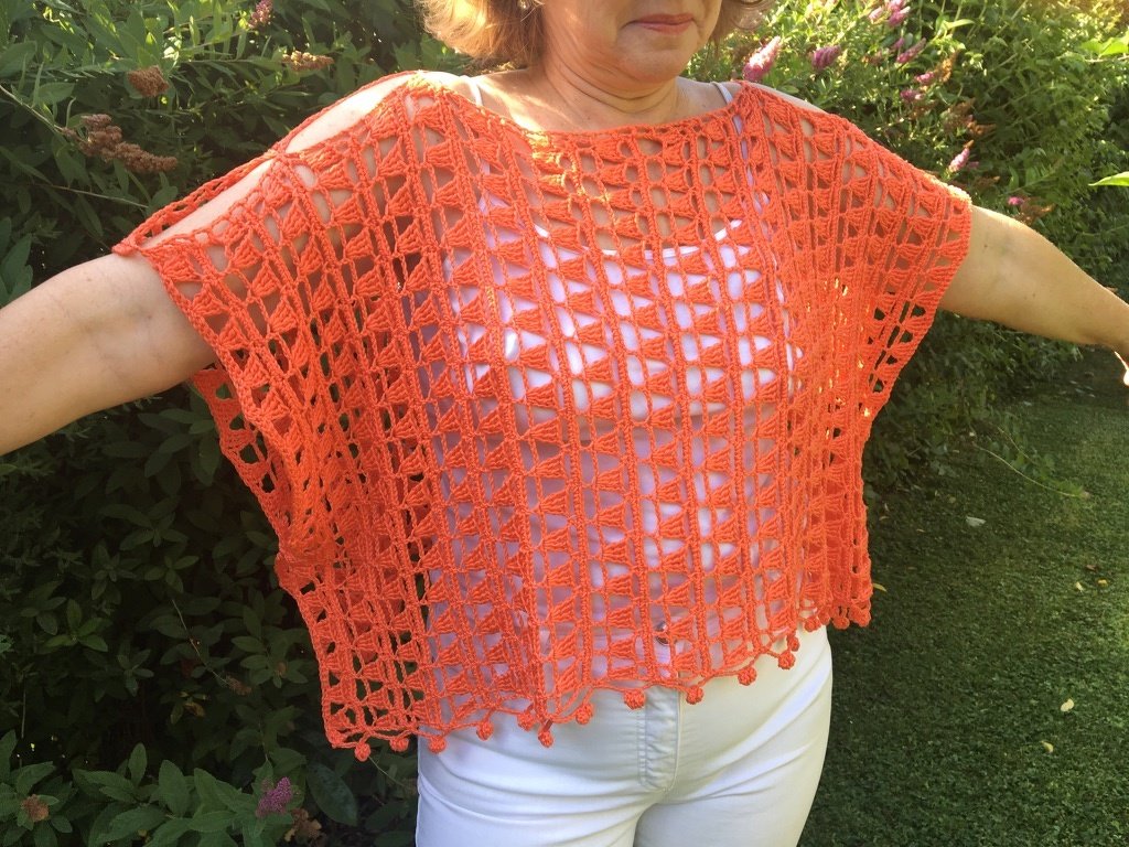 Häkel-Anleitung Top / Cape "Margarita" - Bild 2