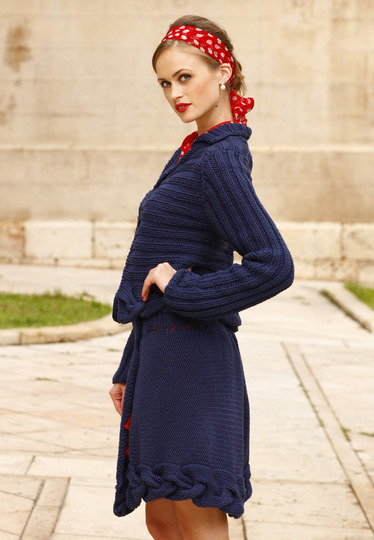 Strickanleitung Jacke + Rock Rochelle