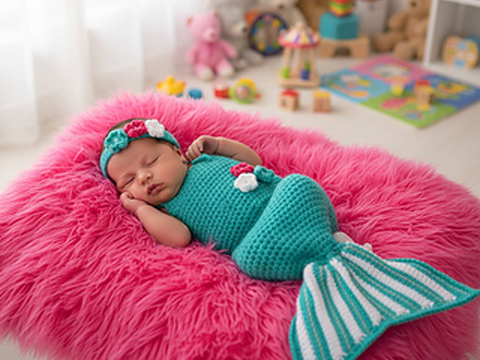 Crochet Pattern Mermaid Costume