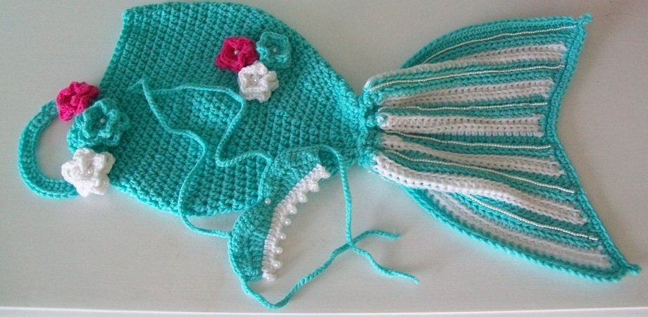 Crochet Pattern Mermaid Costume
