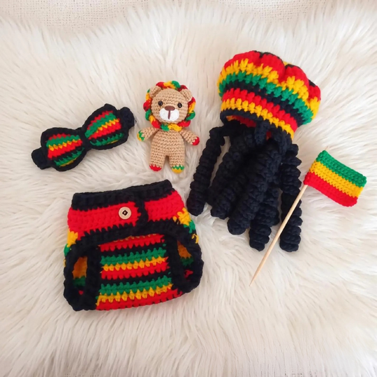 Reggae Baby Costume Crochet Pattern