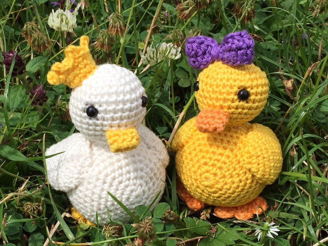 Häkelanleitung Theodor und Klara Ente - Bild 4