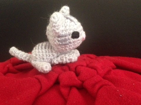 Tiny cat amigurumi, super easy and detailed animal toys, beginner amigurumi toys