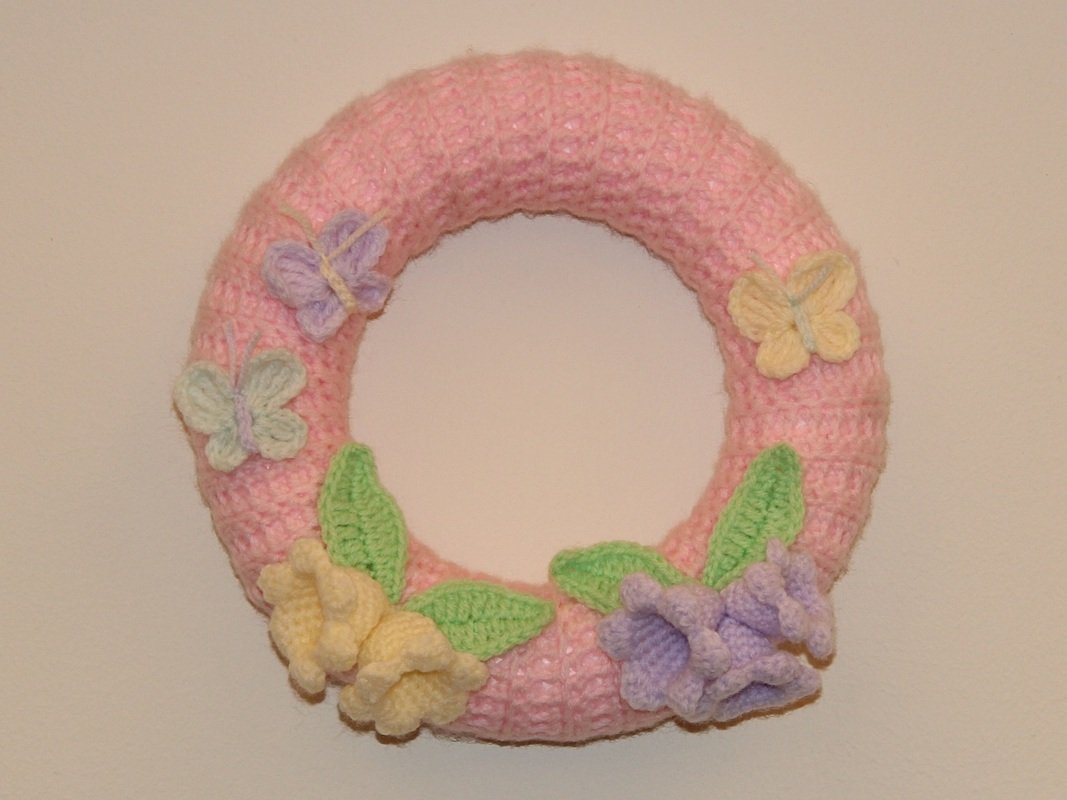 “Spring Magic” Wreath - Crocheting Instruction