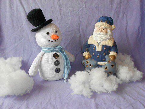 Türstopper Schneemann PDF-Datei Anleitung