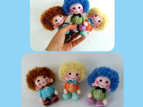 Anleitung Amigurumi „PaLuca Kids„ 13 cm Groß