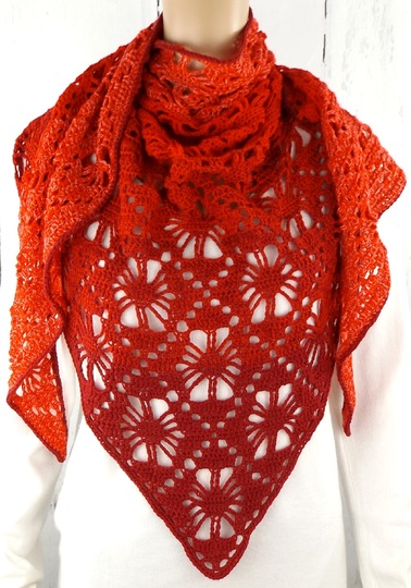 Häkelanleitung Dreieckstuch "Nirvana"