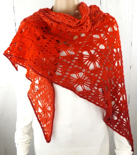 Häkelanleitung Dreieckstuch "Nirvana"