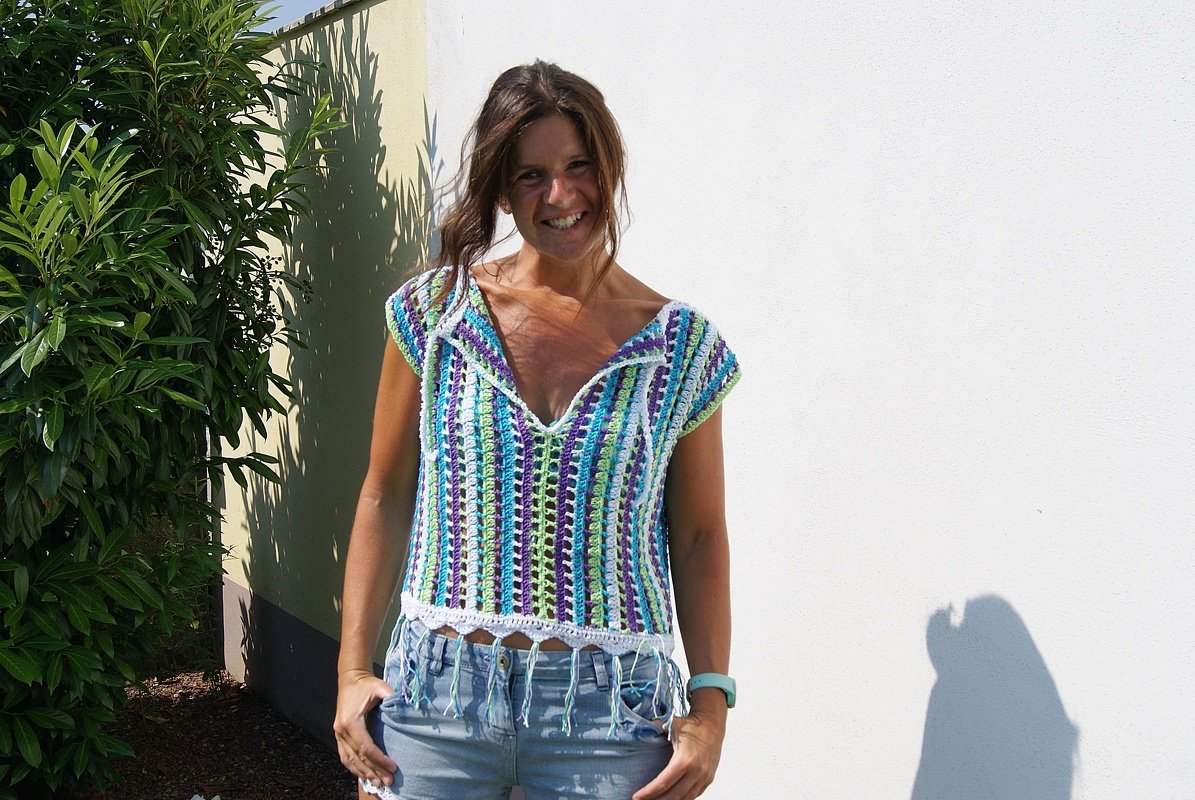 Tunika / Top / Shirt MIX & MATCH (leicht an alle Größen anzupassen) - Bild 3