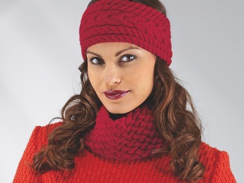 Strickanleitung Stirnband "Sidney" 754004