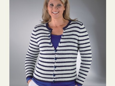 Strickanleitung Damenjacke "Amazonas" 753159