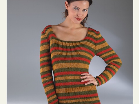 Strickanleitung Damenpullover "Amazonas" 753180