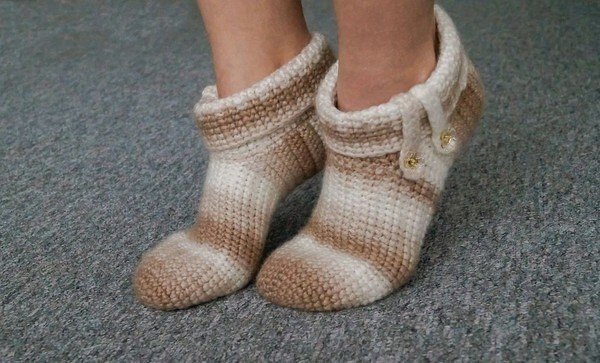 Crochet Pattern House Socks Capu - Image 2