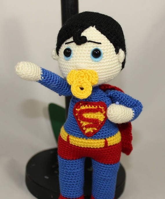 Super Hero Baby Amigurumi PDF Pattern - Beginner