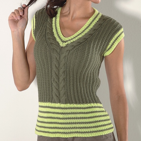 Strickanleitung Damenpullover "Macau" 752238