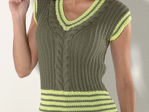Strickanleitung Damenpullover "Macau" 752238