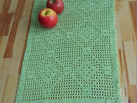 Tischläufer Klare Kante Häkelanleitung PDF-Datei