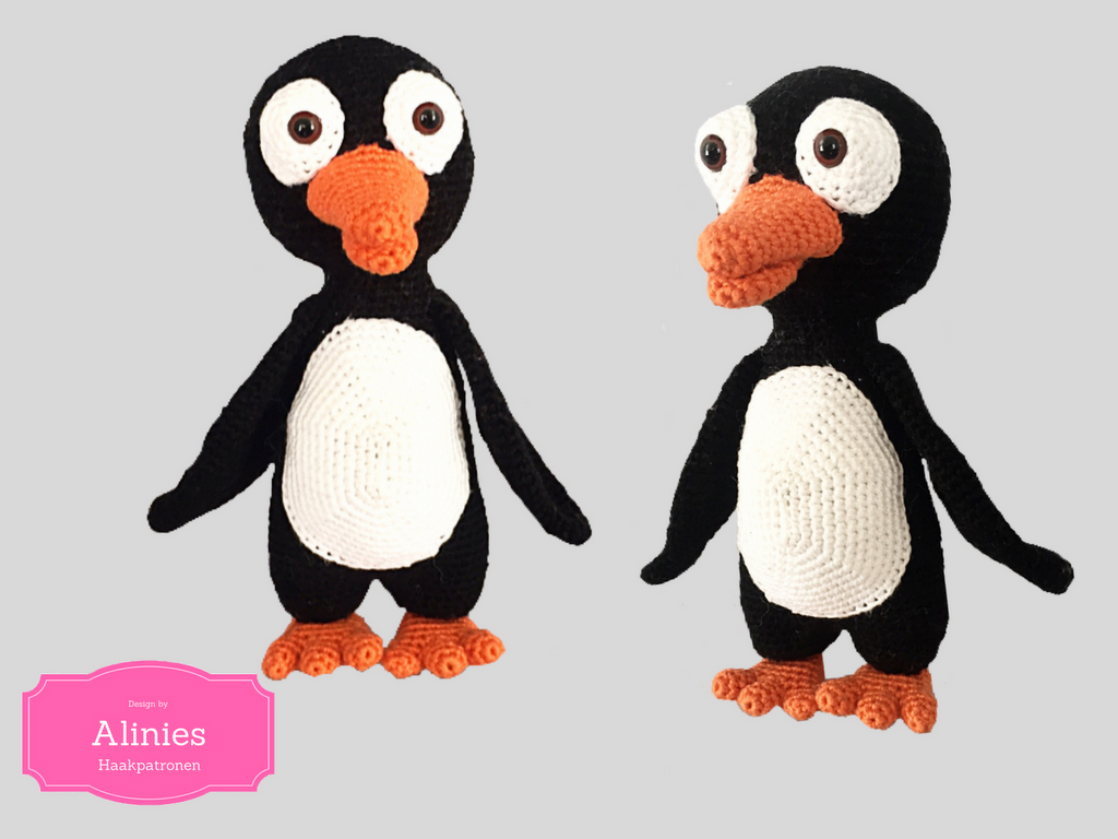Pinguin amigurumi chrochet tutorial