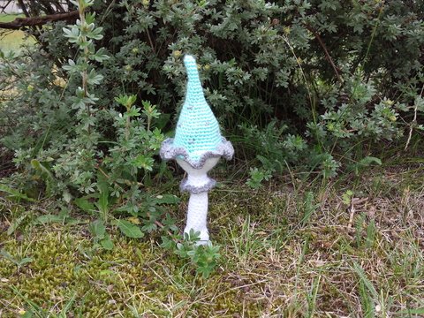 Häkelanleitung   - „ Der mittere Pilz“