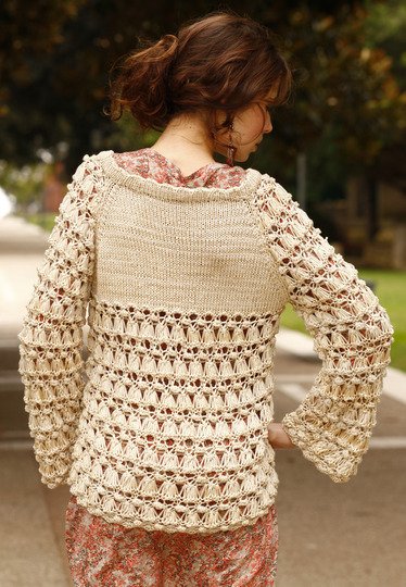 Strickanleitung Raglanpulli Teresa