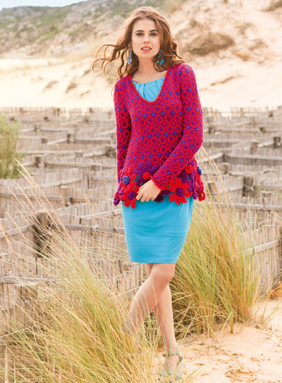 Strickanleitung Pulli Calla