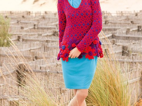 Strickanleitung Pulli Calla