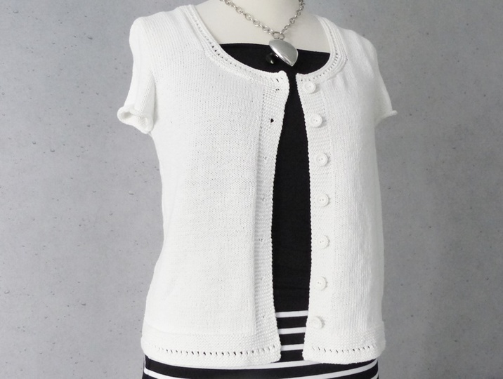 Strickanleitung  „Kurzarmjäckchen“