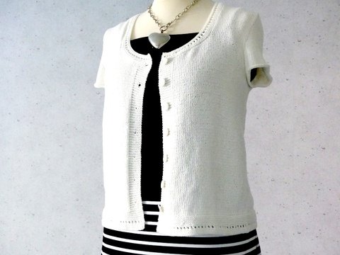 Strickanleitung  „Kurzarmjäckchen“