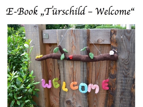 E-Book "Türschild - Welcome"