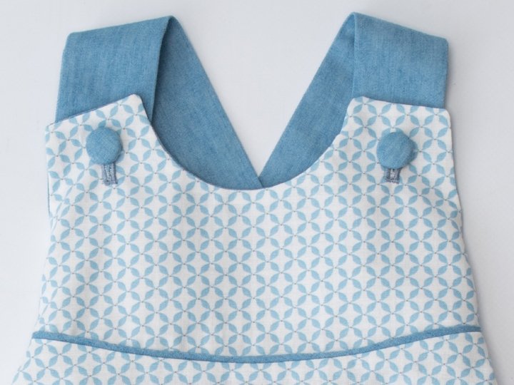 Baby Latzhose PHIL & ARTURO – Sommerstrampler Datei 50/56–86/92