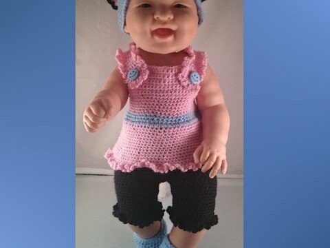 Puppenset 43 cm - Modell 3