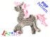 Horse crochet Applique Pattern